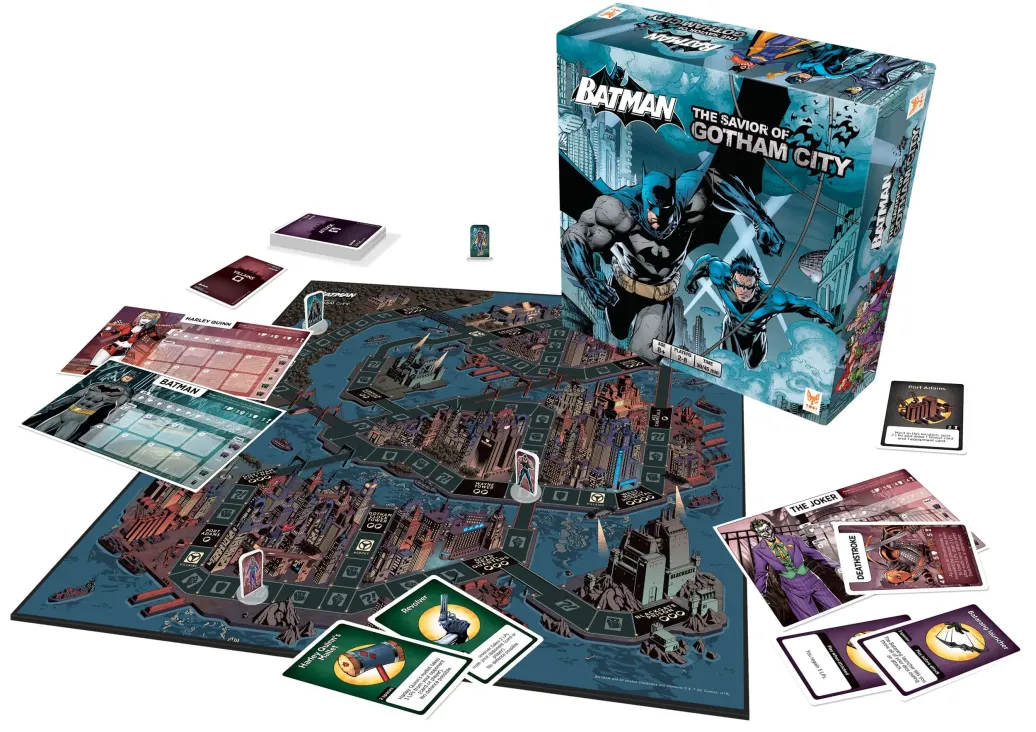 DC Comics Brettspiel Batman The Savior of Gotham City *Englische Version*