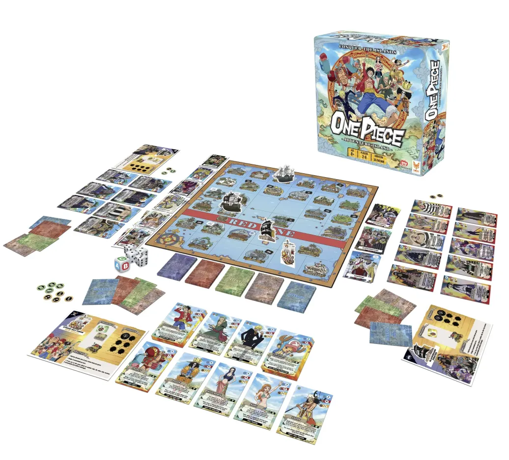 One Piece Brettspiel Adventure Island *Englische Version*