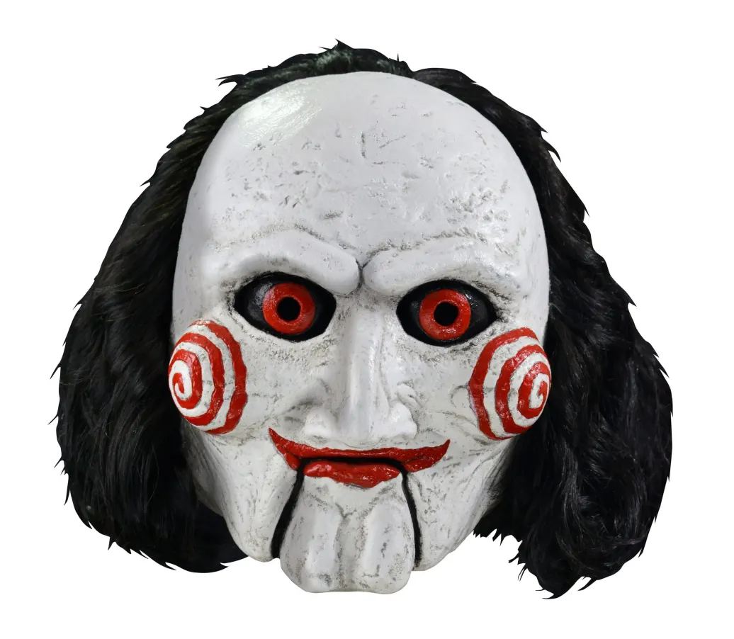 Saw Latex-Maske mit Kunsthaar Billy Puppet 
