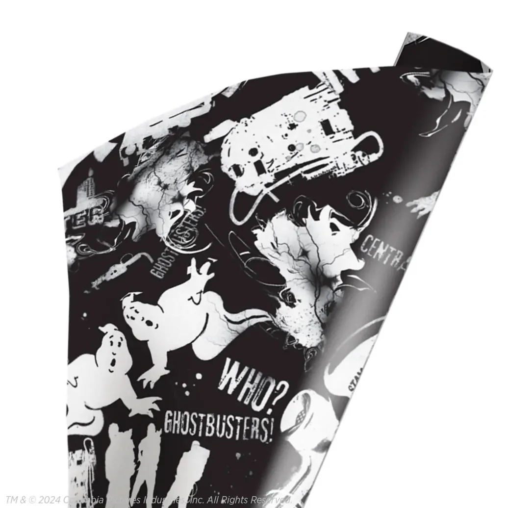 Ghostbusters Geschenkpapier Black & White
