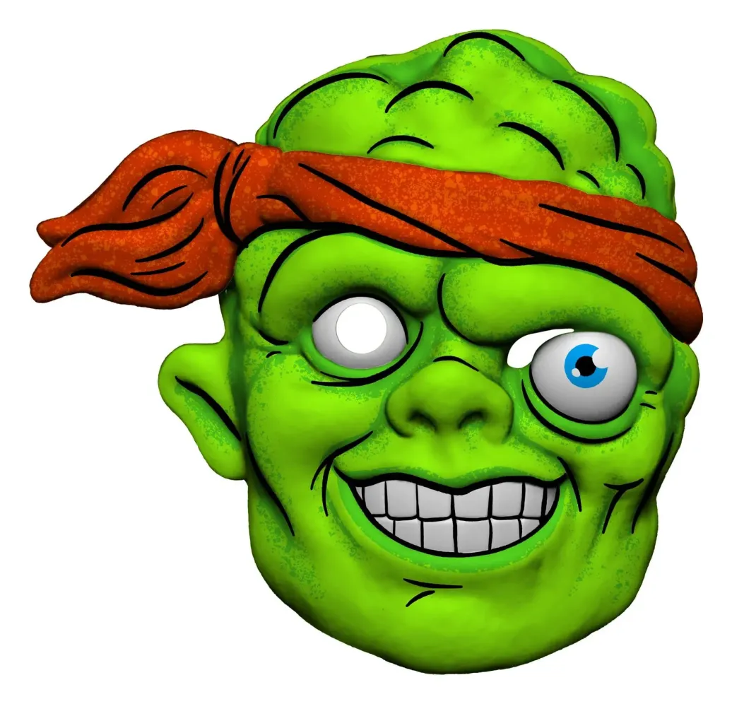 Toxic Crusaders Maske Toxie Retro 