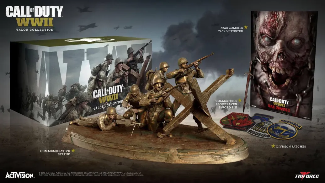 Call of Duty WWII Valor Collection Statue