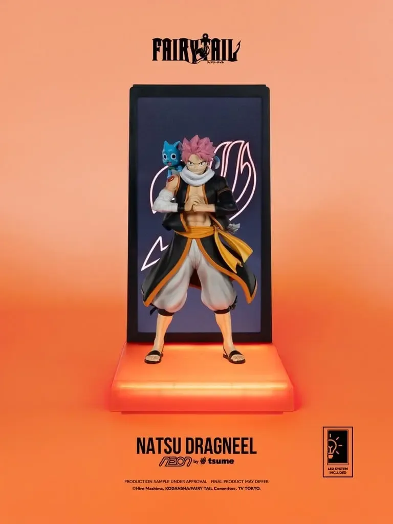 Fairy Tail Neon Figur 1/9 Natsu Dragneel 25 cm