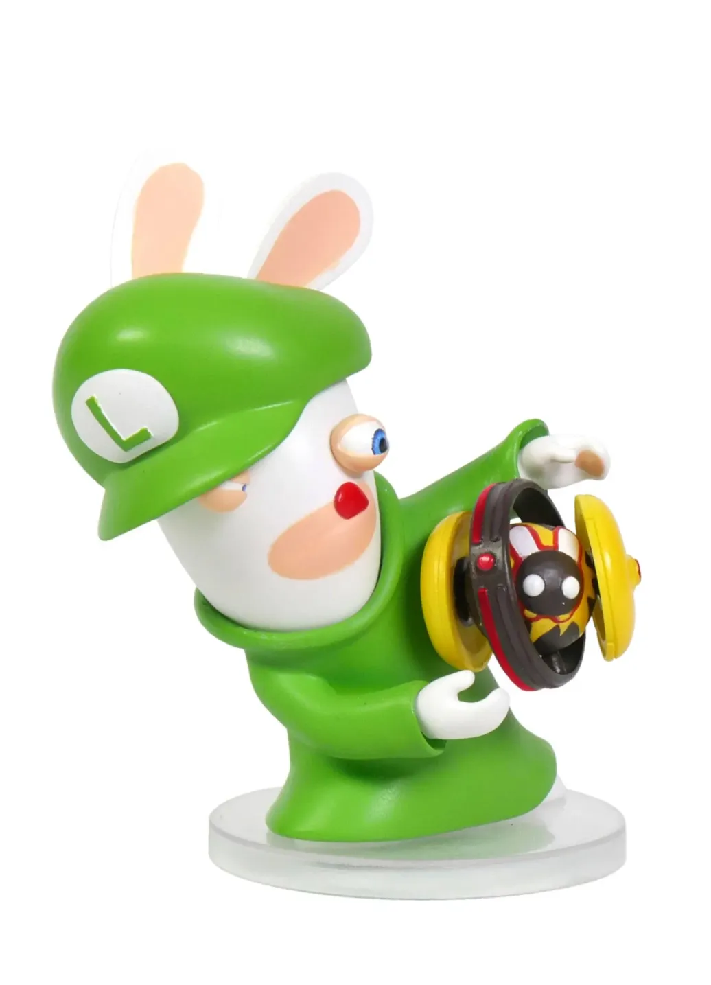 Mario + Rabbids Kingdom Battle PVC Figur Rabbid-Luigi 8 cm