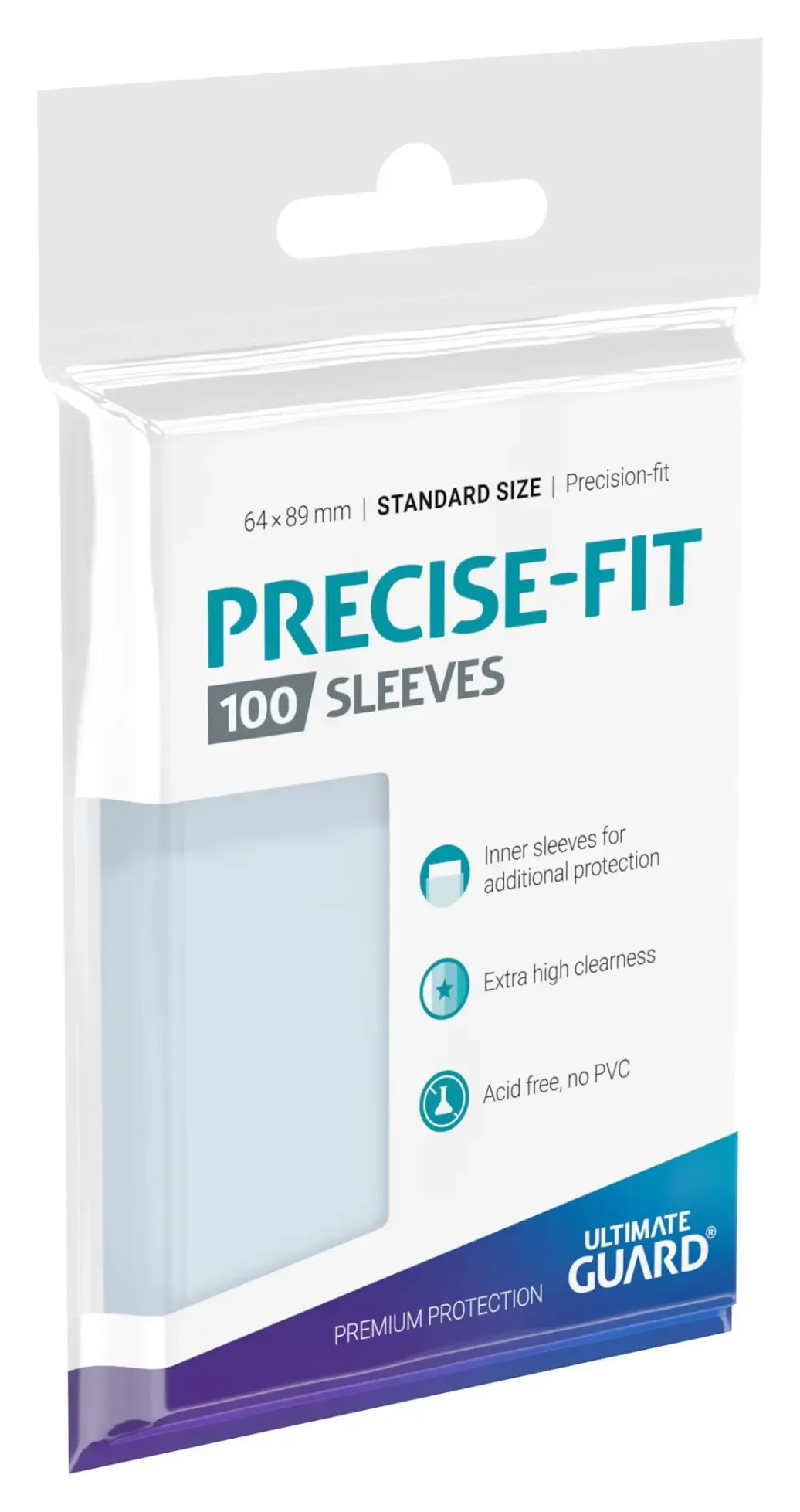 Ultimate Guard Precise-Fit Sleeves Standardgröße Transparent (100)