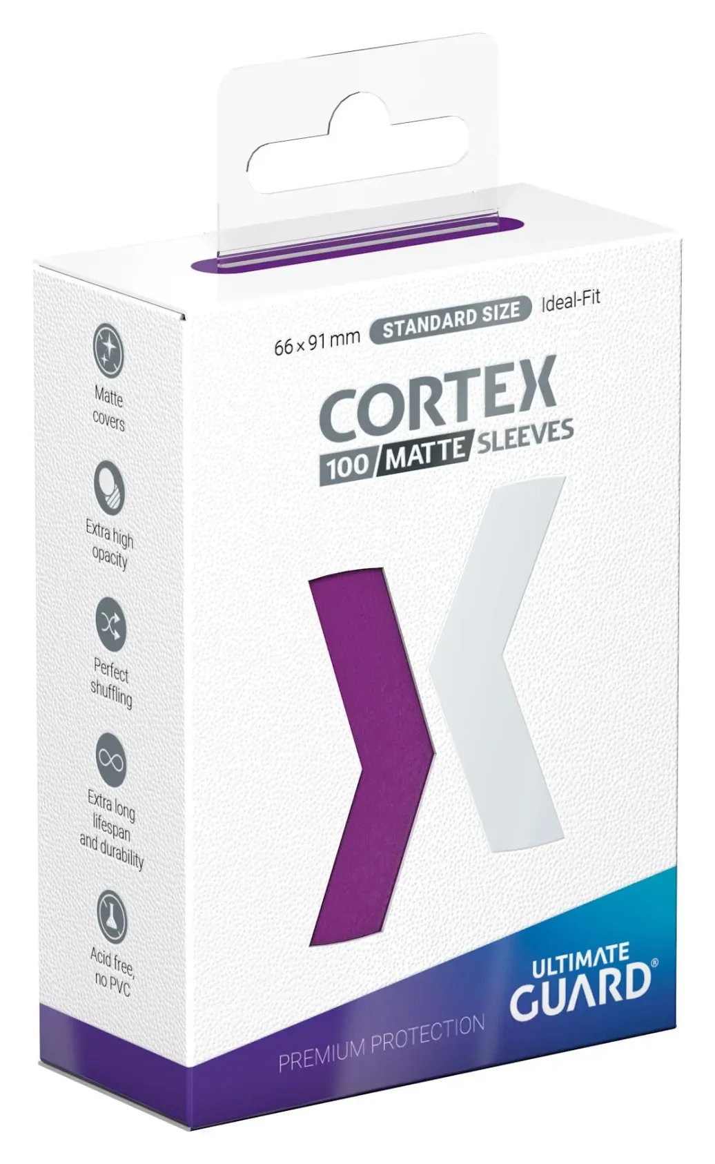 Ultimate Guard Cortex Sleeves Standardgröße Matt-Violett (100)