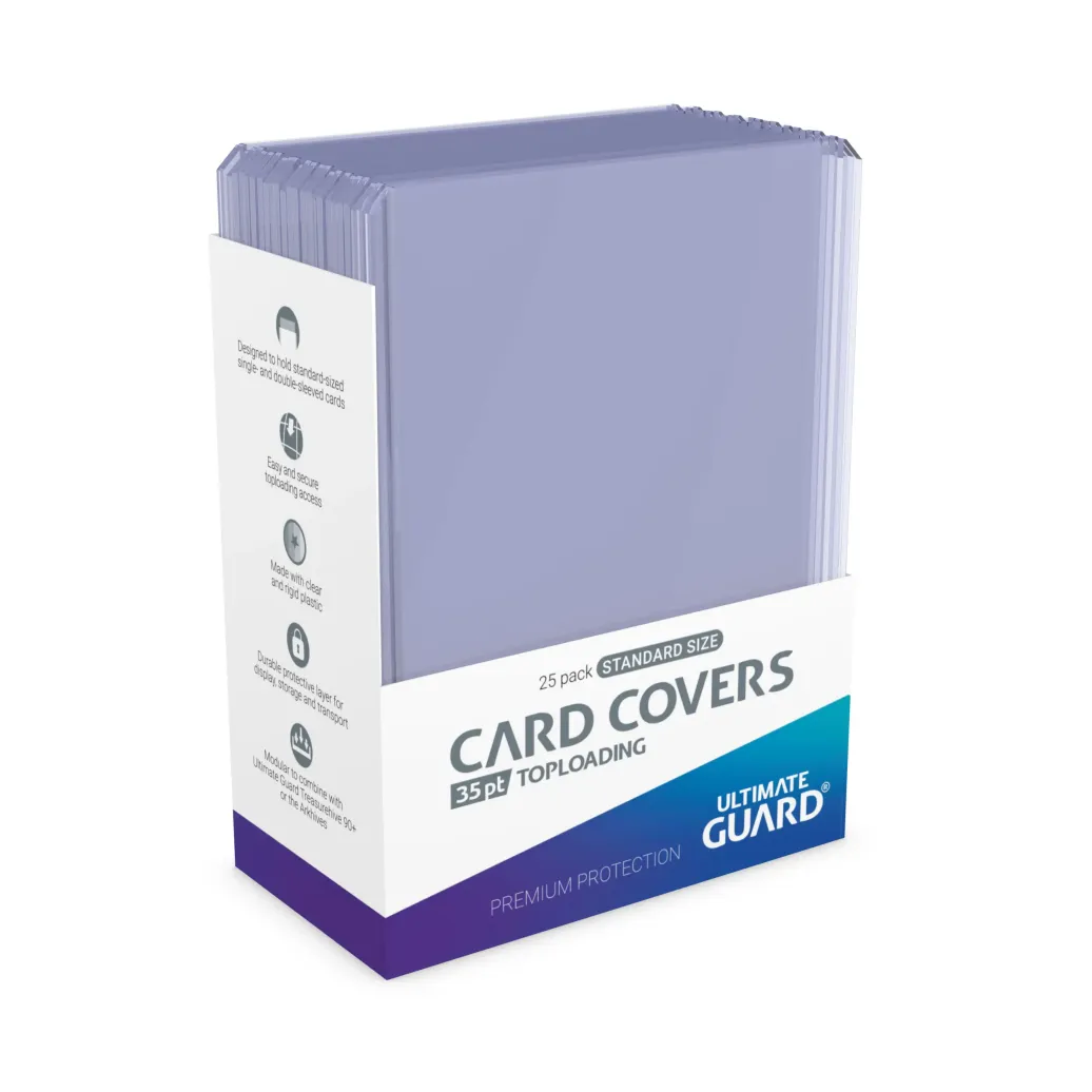 Ultimate Guard Card Covers Toploading 35 pt Transparent (25er-Pack)