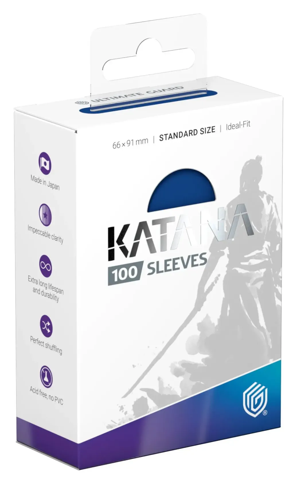 Ultimate Guard Katana Sleeves Standardgröße Blue Bird (100)