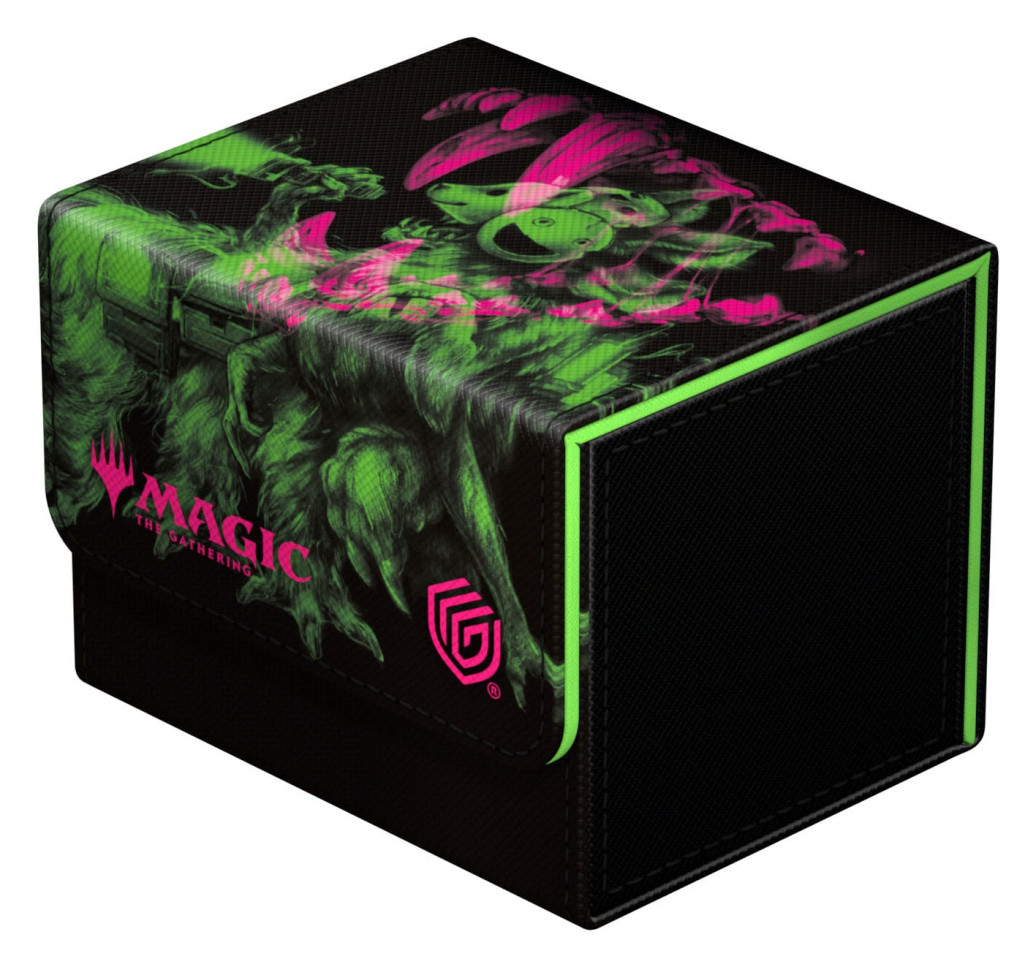 Ultimate Guard Sidewinder 100+ Xenoskin Magic: The Gathering "Duskmourn: House of Horror" - Kona, Rescue Beastie