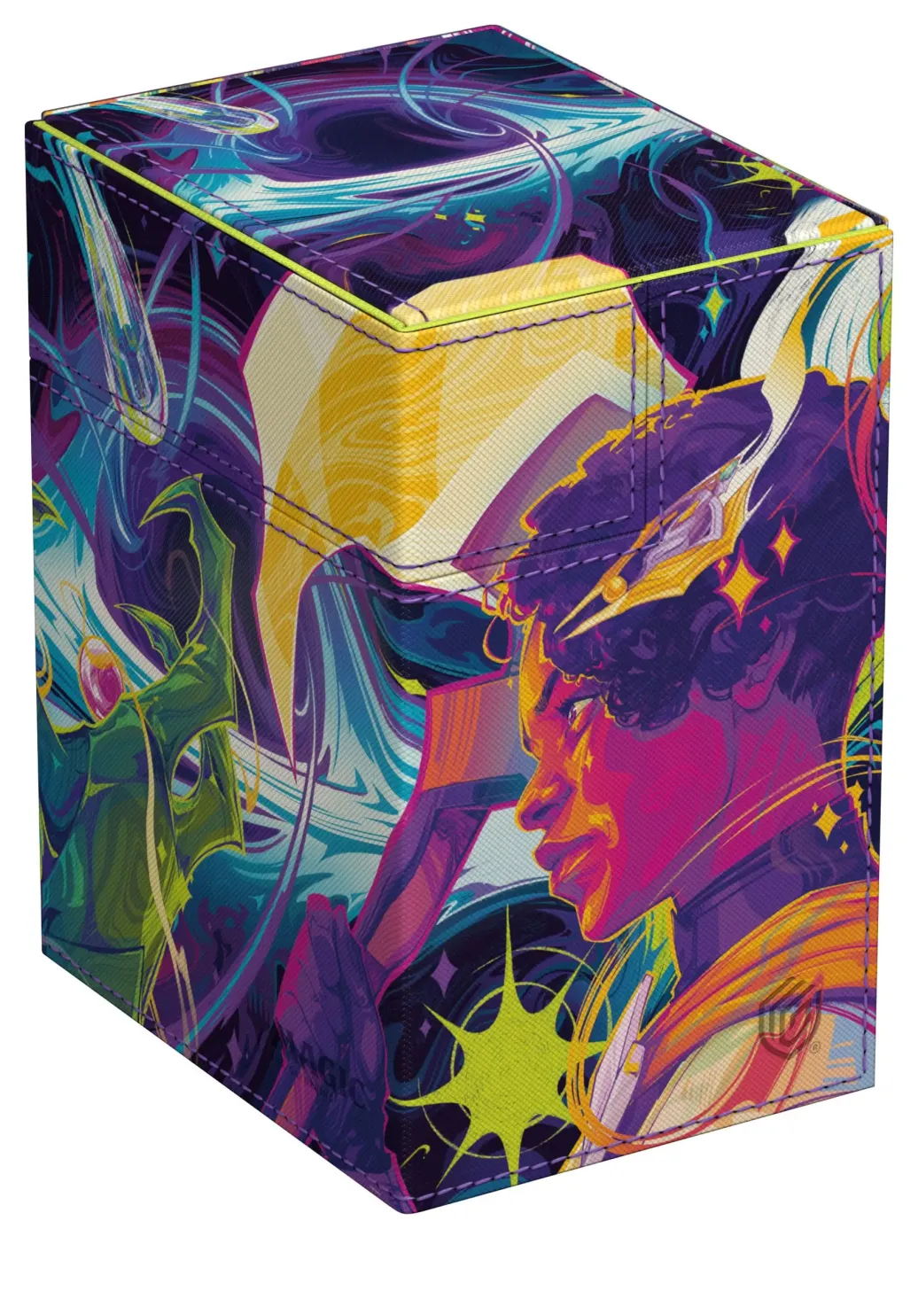 Ultimate Guard Flip'n'Tray 133+ Xenoskin Magic: The Gathering "Edge of Eternities" - Haliya and Tezzeret