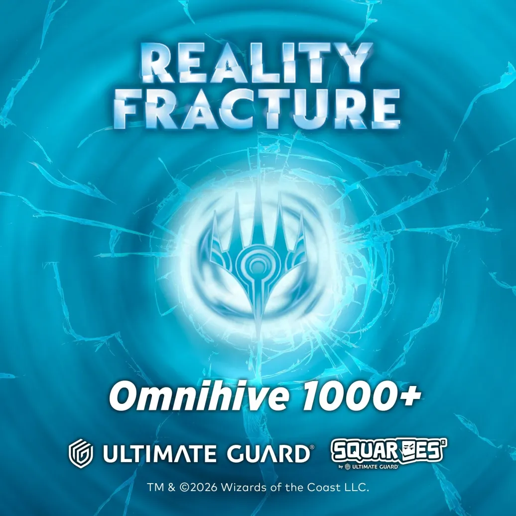Ultimate Guard Omnihive 1000+ Xenoskin Magic: The Gathering "Reality Fracture" - Red Rare