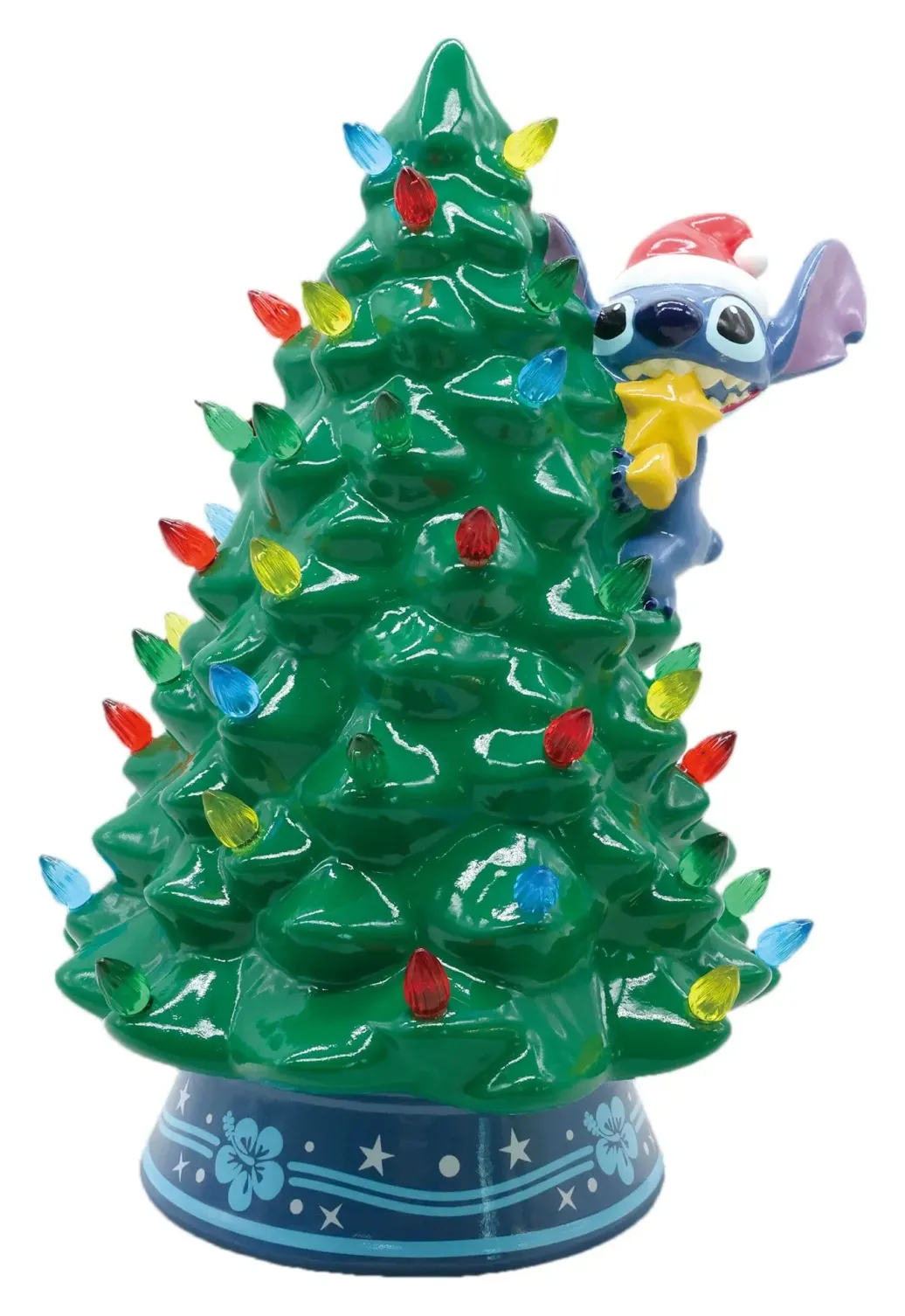 Disney Keramik-Weihnachtsbaum mit Lichtern Stitch 30 cm
