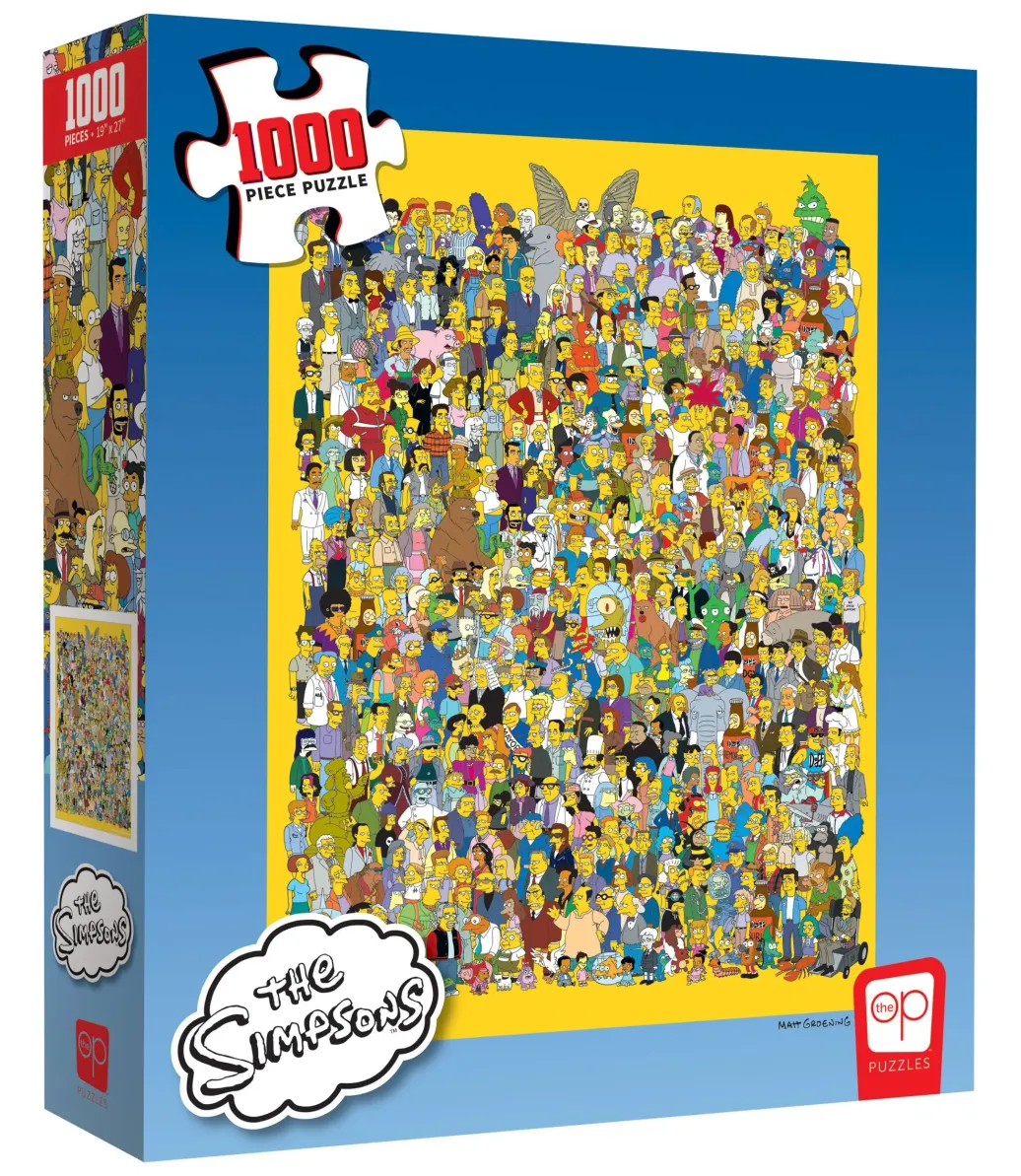 Simpsons Puzzle Cast of Thousands (1000 Teile)