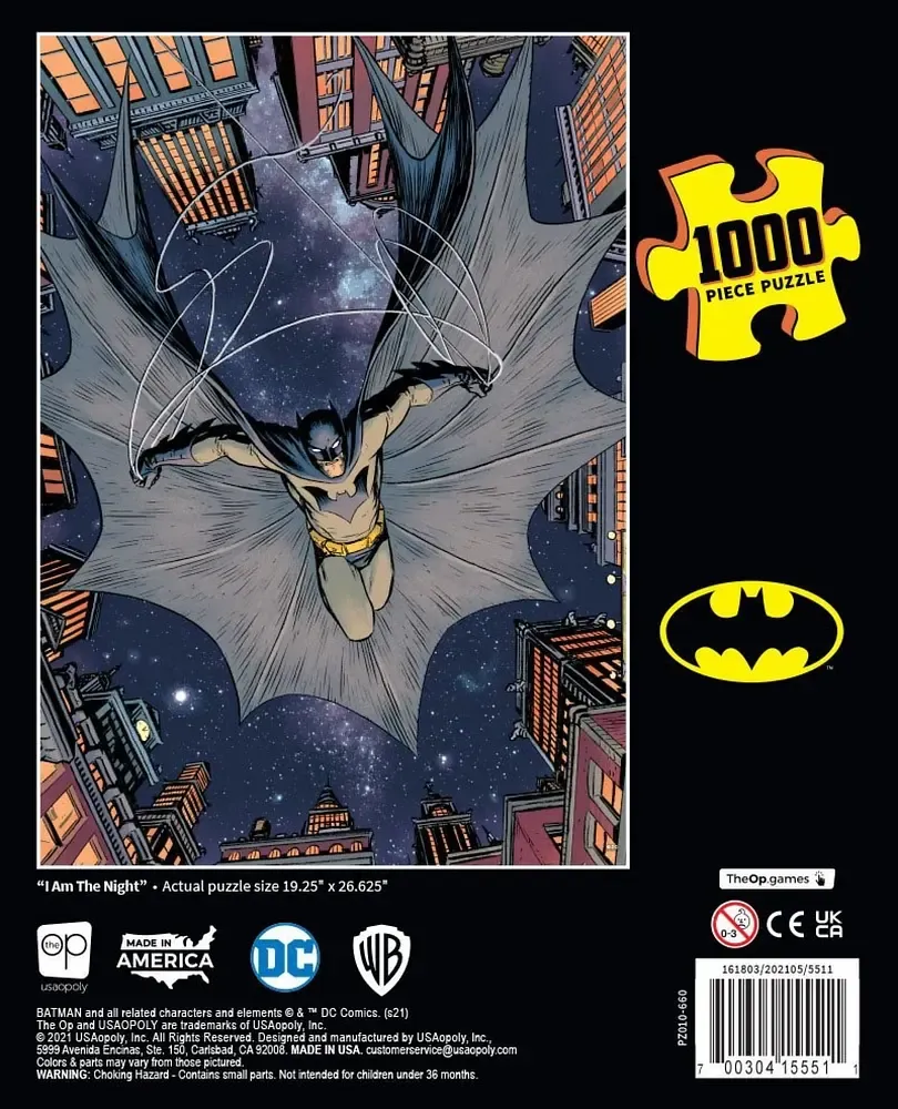 Batman Puzzle I Am The Night (1000 Teile)