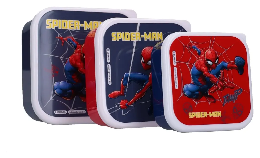Spider-Man Snackbox Set Fresh Bites 12 cm