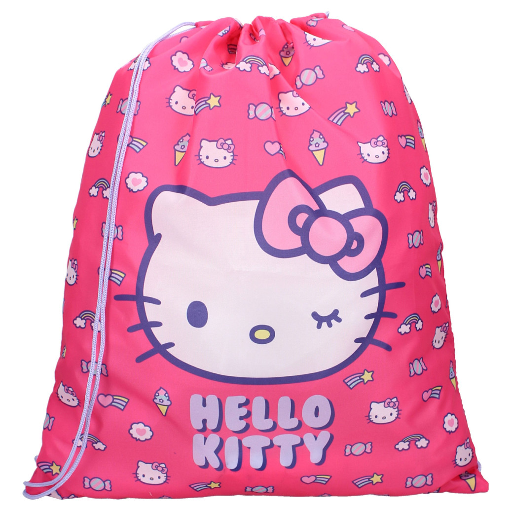Sanrio Sportbeutel Hello Kitty Follow The Rainbow