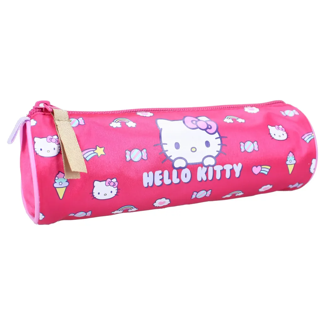 Sanrio Federmäppchen Hello Kitty Follow The Rainbow Round