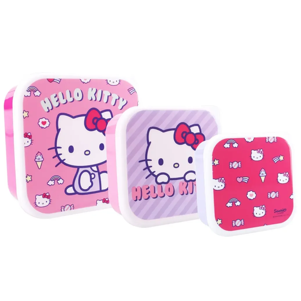 Sanrio Snackbox Set Hello Kitty Fresh Bites
