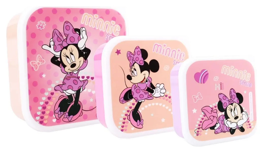Minnie Maus Snackbox Set Fresh Bites 12 cm