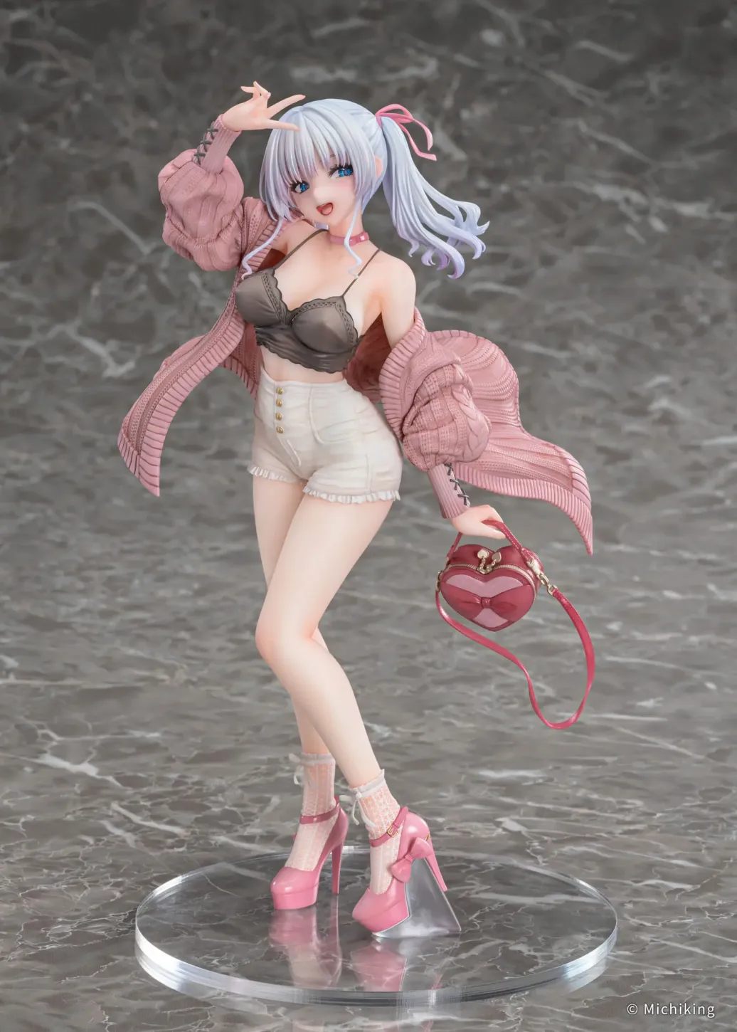 Original Character PVC Statue 1/6 Shion Passion Pink Illustration by Michiking 27 cm 