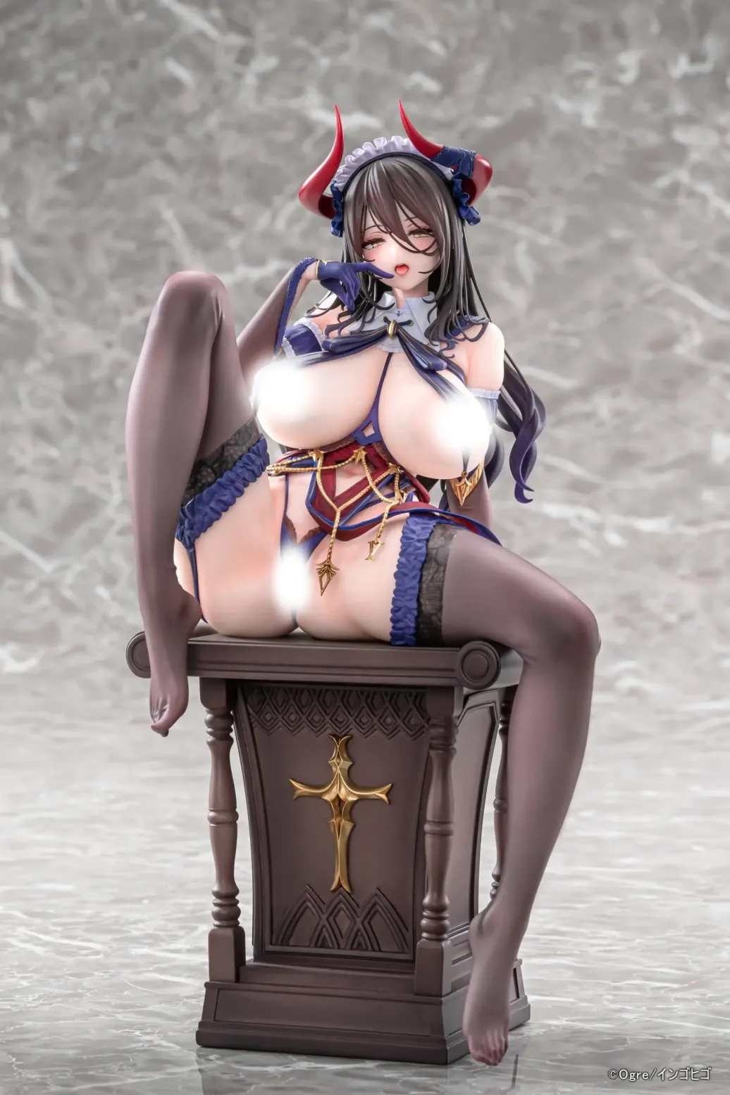 Original Character PVC Figur 1/6 Seishori Sister "Petronille" Succubus Outfit Ver. illustration by Ogre Deluxe Edition 25 cm