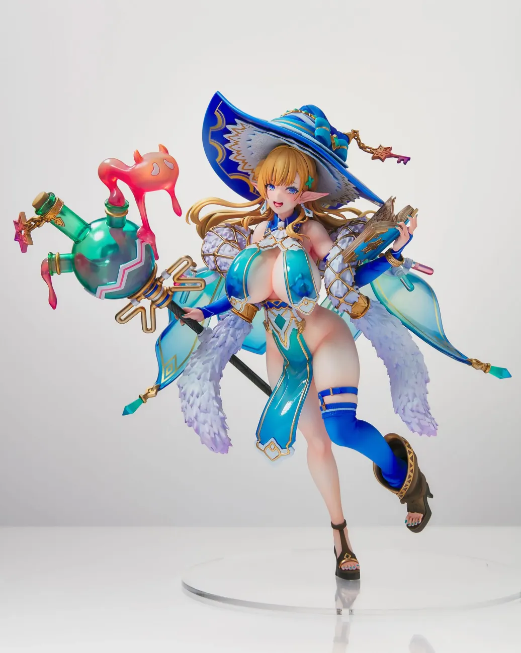 Original Character Elf Village Series PVC Statue 1/6 15th Villager Milklinde Antenna 25 cm 