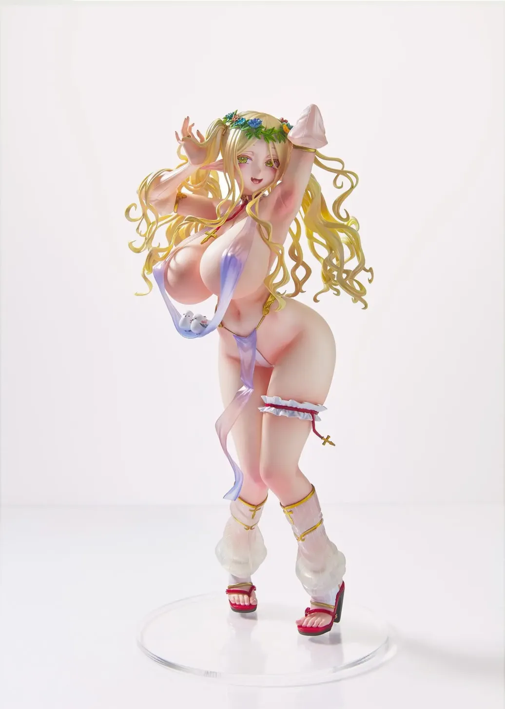 Original Character Elf Village Series PVC Figur 1/6 4th Villager Priscilla Bathing Suit Ver. 25 cm