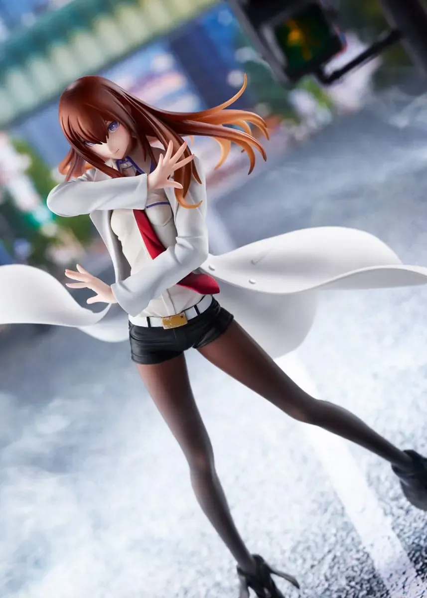 Steins Gate DreamTech PVC Statue 1/7 Kurisu Makise Lab Coat style DT-210 22 cm