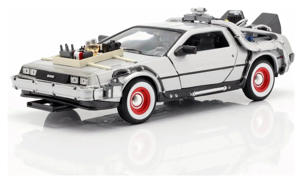 Zurueck in die Zukunft III Diecast Modell 1/24 81er DeLorean LK Coupe