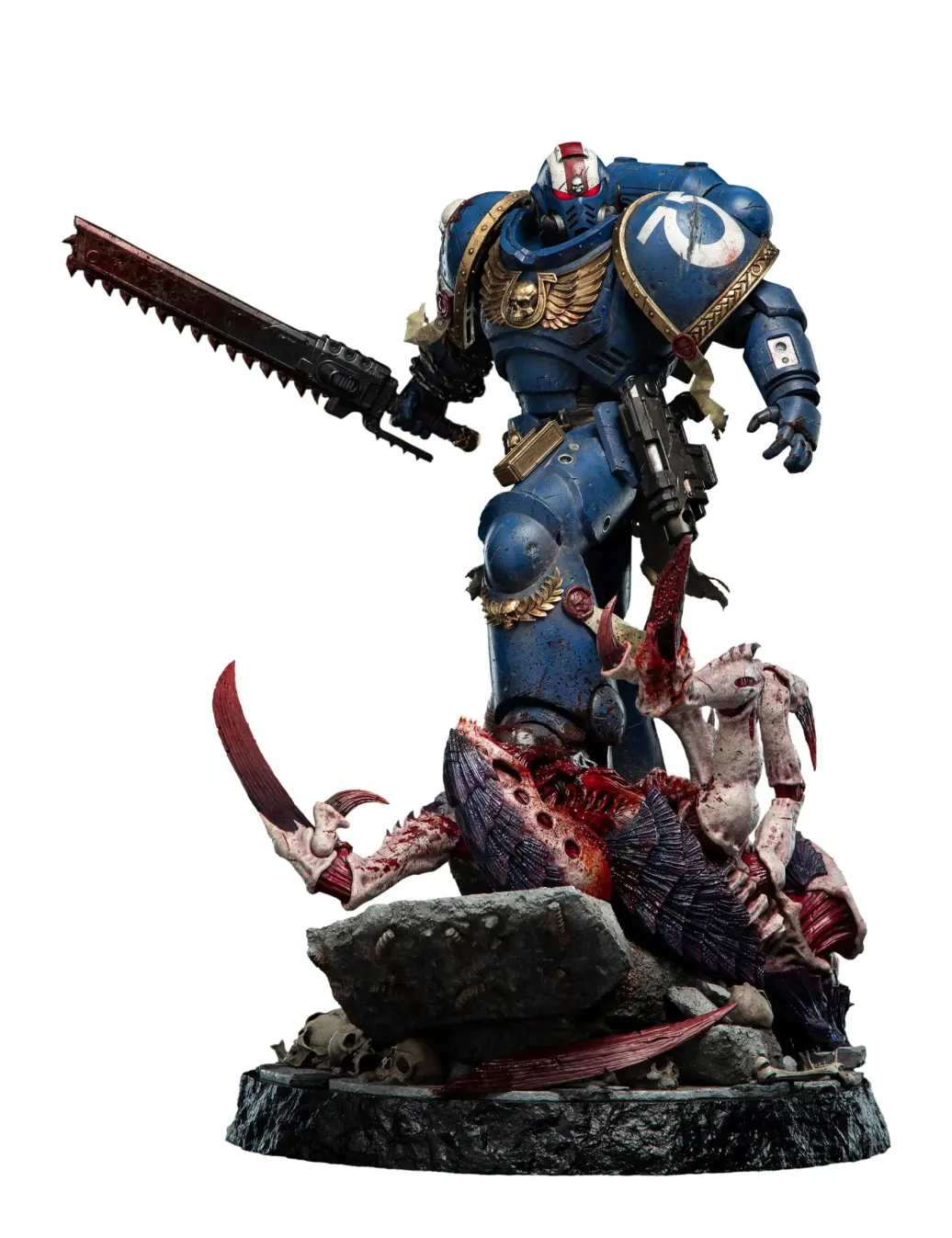 Warhammer 40,000: Space Marine 2 Statue 1/6 Lieutenant Titus Battleline Edition 63 cm