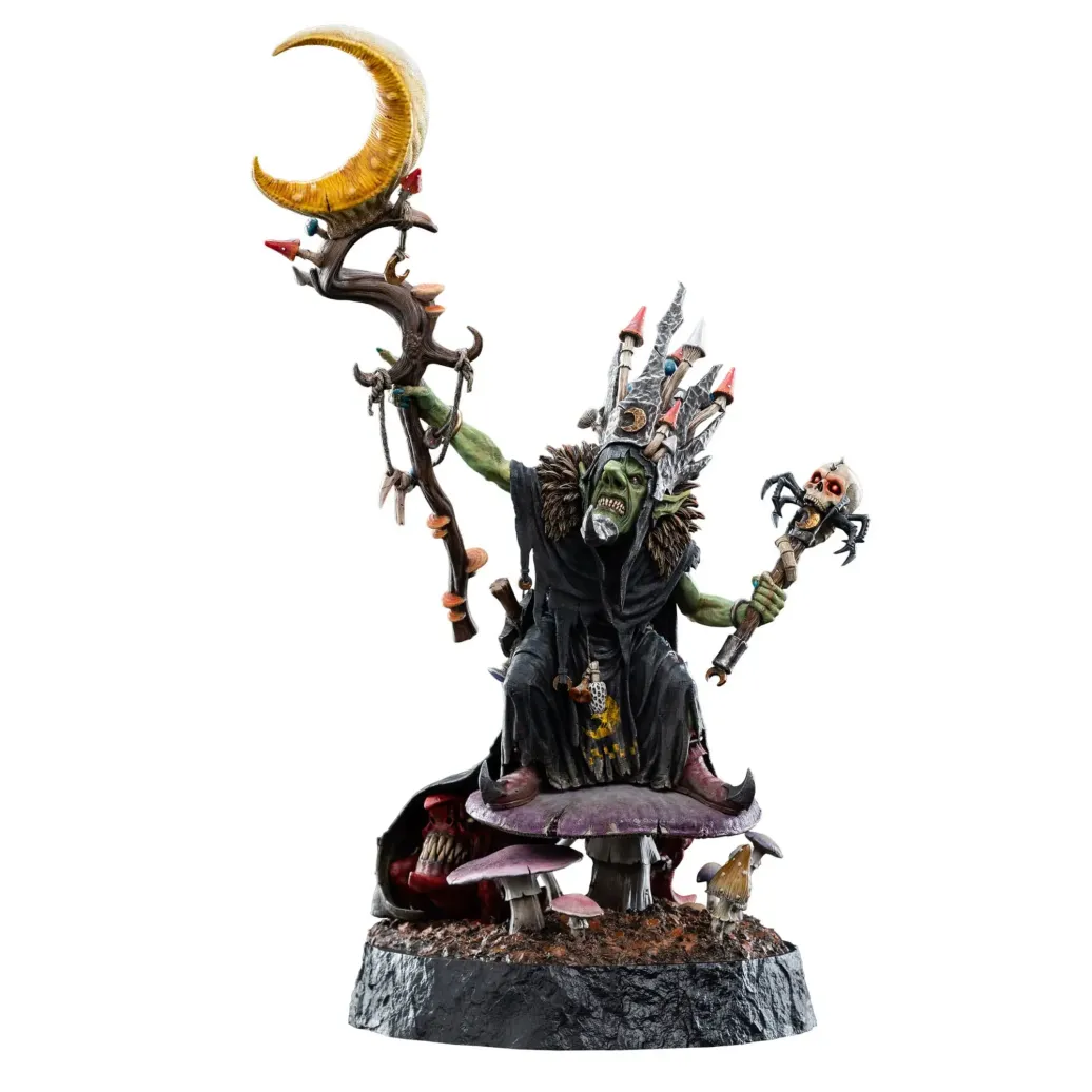 Warhammer: Age of Sigmar Statue 1/6 Skragrott the Loonking Limited Edition 41 cm