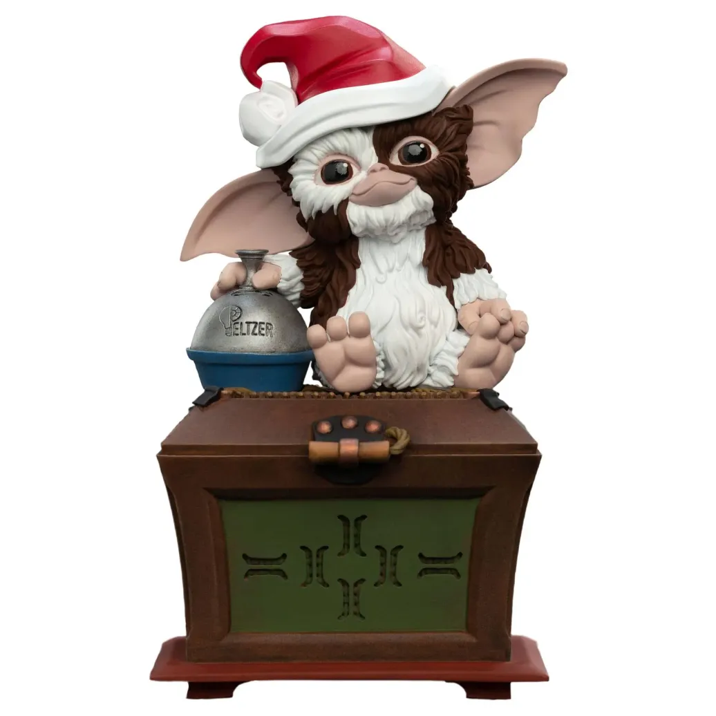 Gremlins Mini Epics Vinyl Figur Gizmo w Santa Hat 12 cm Limited Edition 