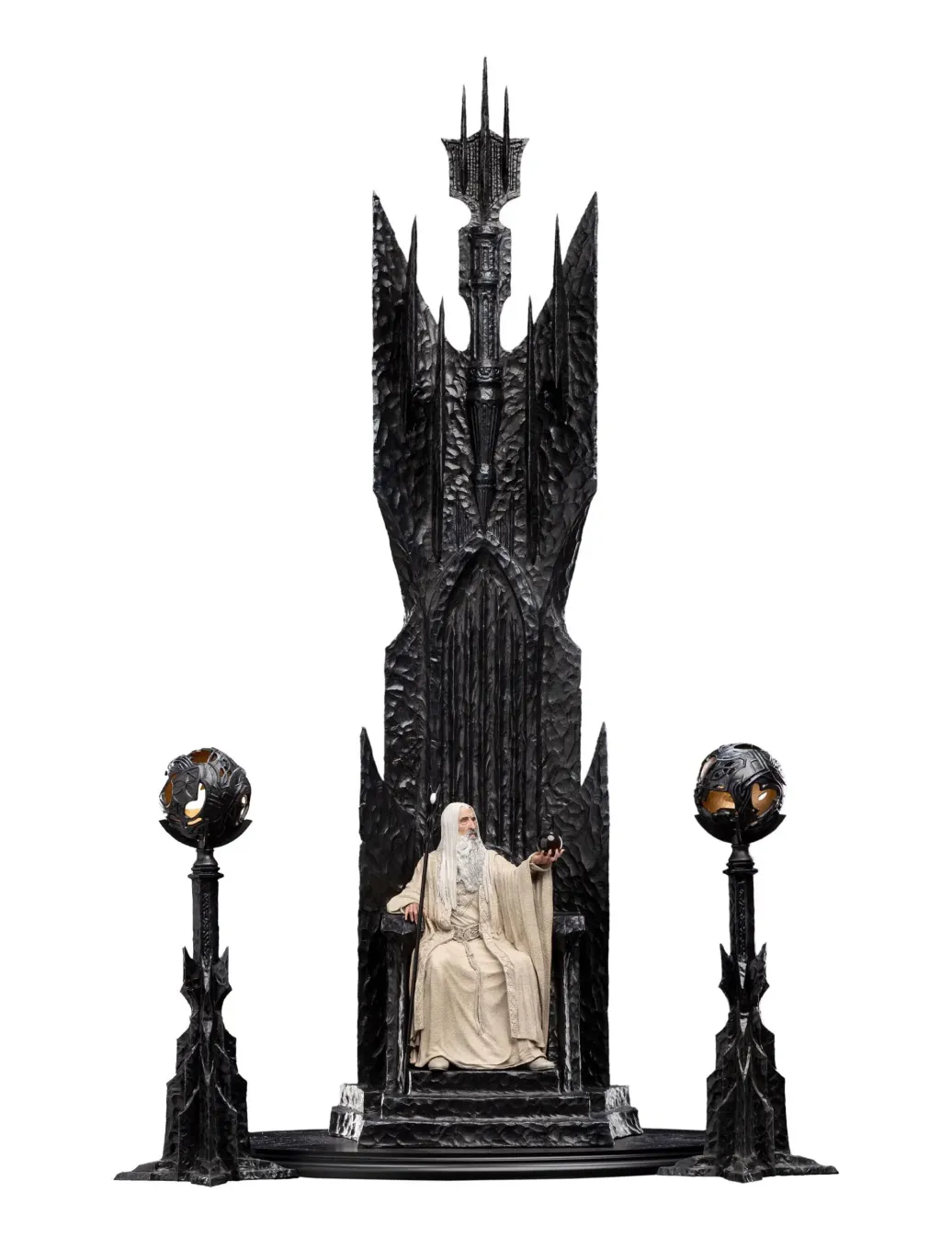 Der Herr der Ringe Statue 1/6 Saruman the White on Throne 110 cm