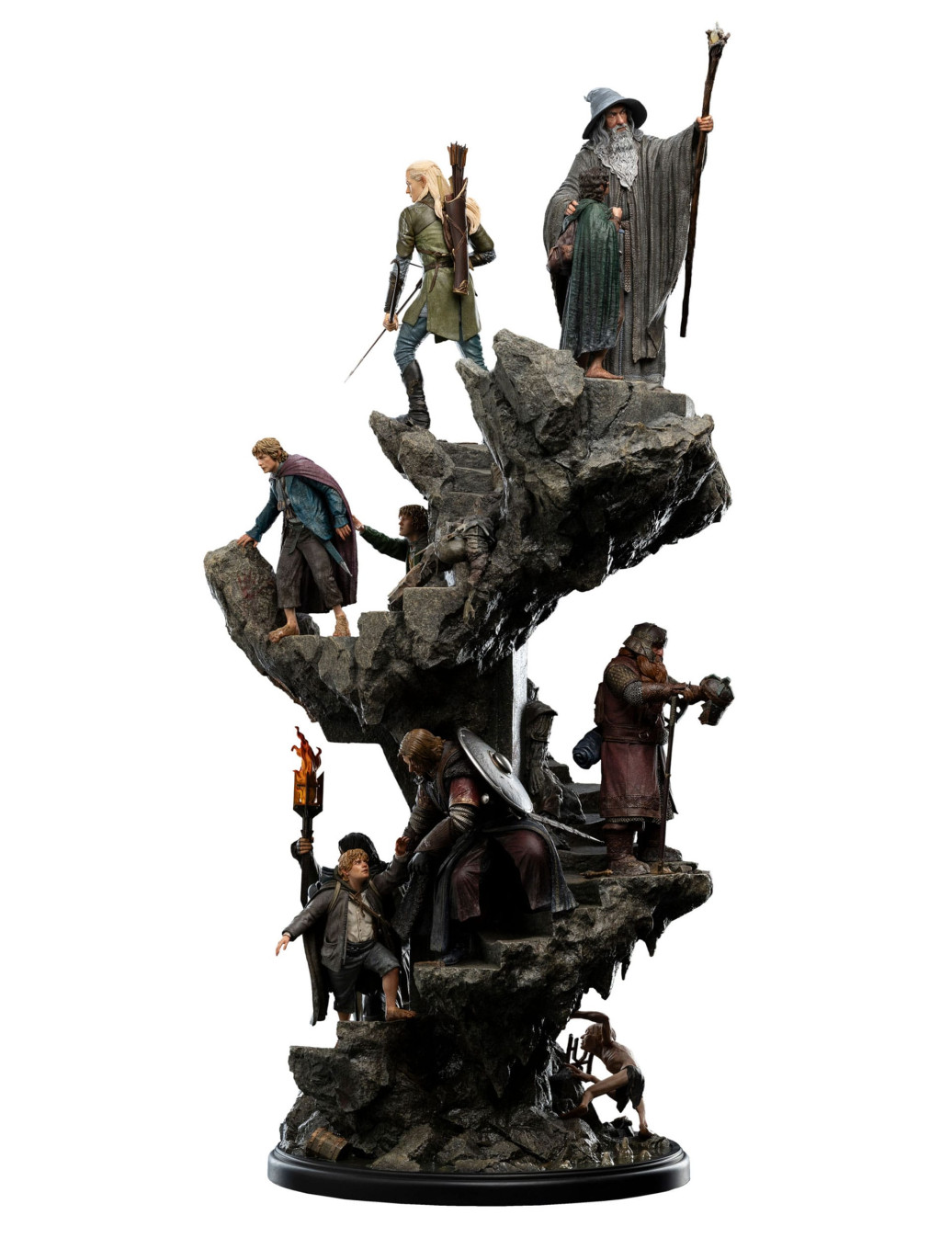 Herr der Ringe Statue Masters Collection - The Fellowship of the Ring Limited Edition 110 cm