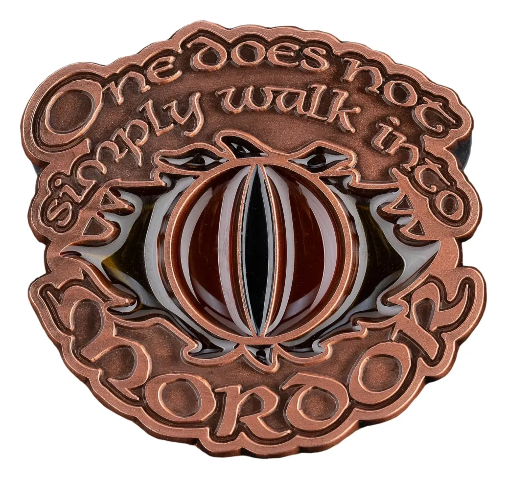 Herr der Ringe Ansteck-Pin One Does Not Simply Walk Into Mordor 4 cm 