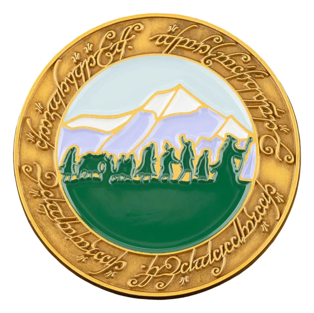 Herr der Ringe Ansteck-Pin The Fellowship 4 cm 