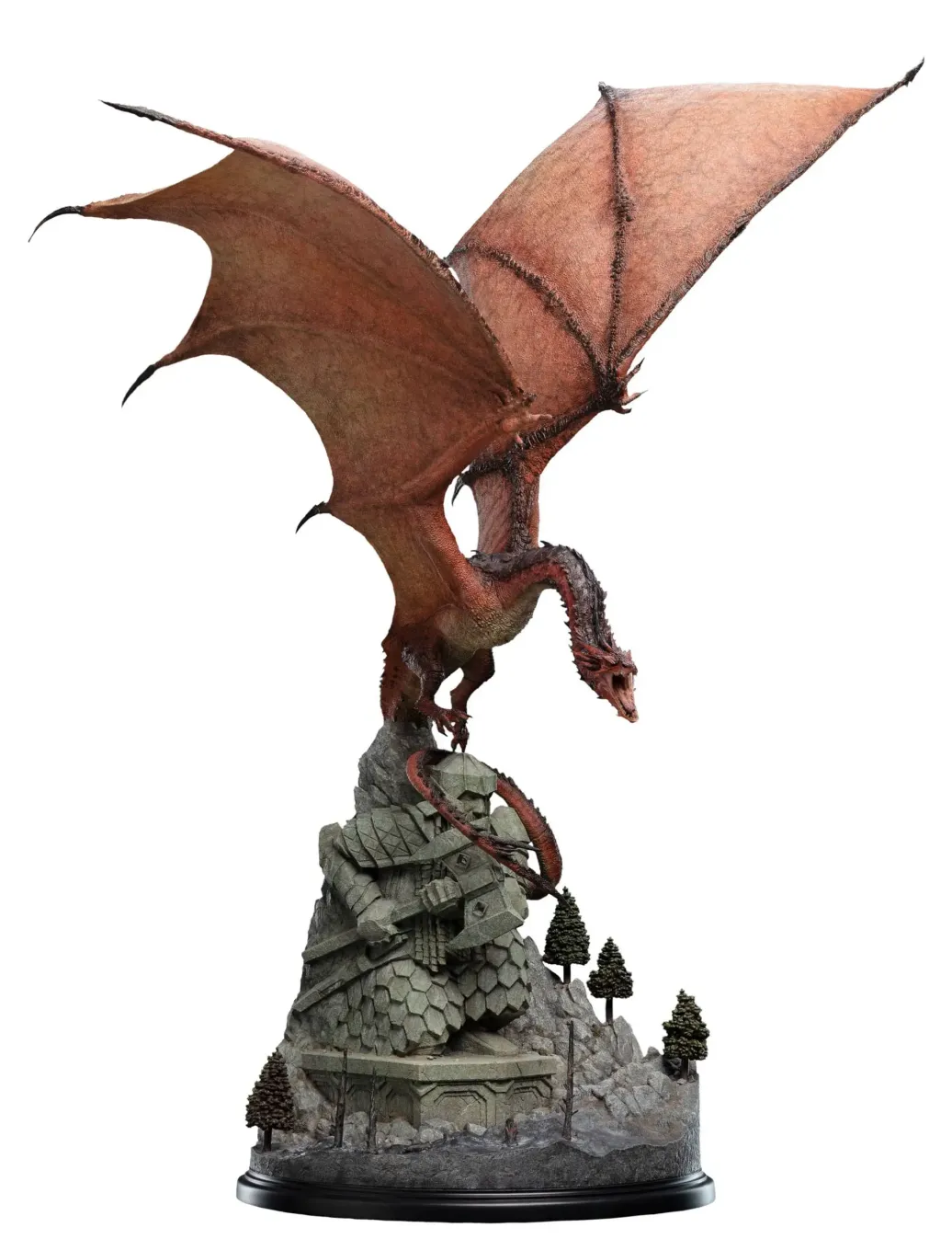 Der Hobbit Statue Smaug the Fire-Drake 88 cm