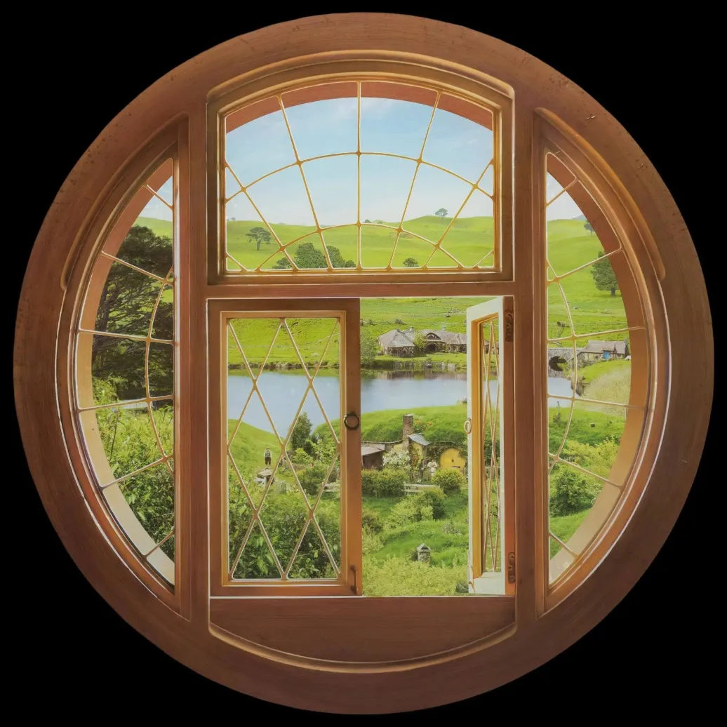Der Hobbit Window Giant Wandaufkleber