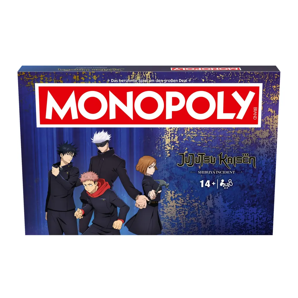 Monopoly Brettspiel Jujutsu Kaisen Season 2 *Deutsche Version*
