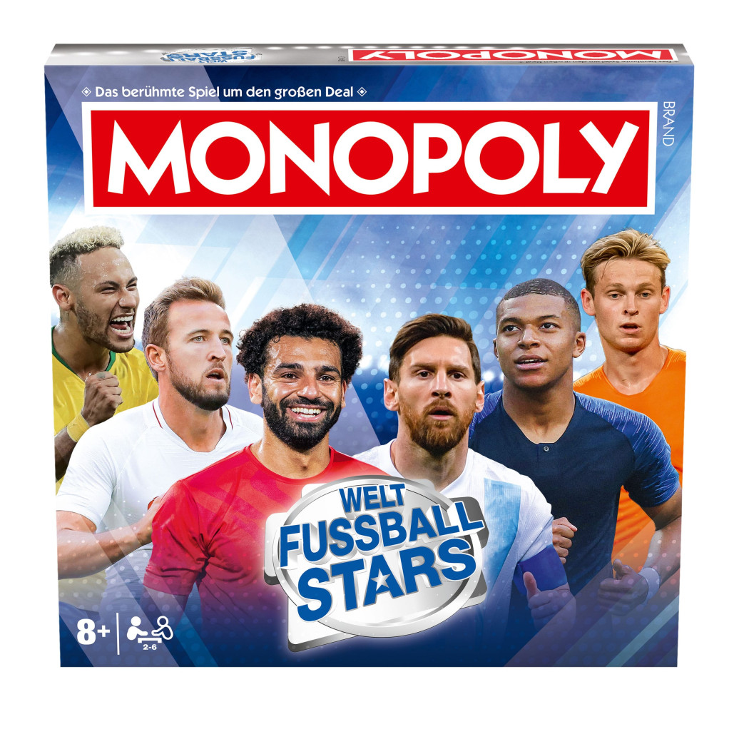 Monopoly Brettspiel Weltfussballstars *Deutsche Version*