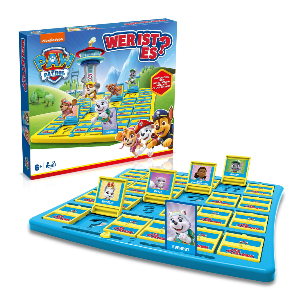 PAW Patrol - Helfer auf vier Pfoten Brettspiel Wer ist es *Deutsche Version*