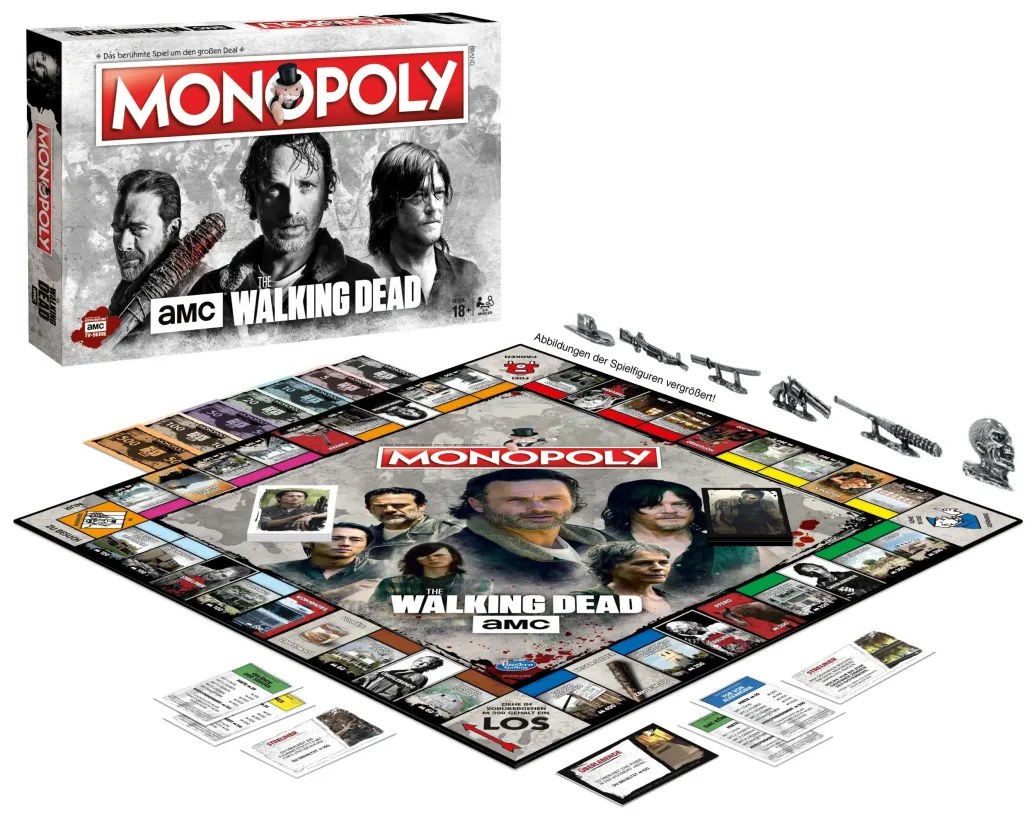 Walking Dead (AMC) Brettspiel Monopoly *Deutsche Version*