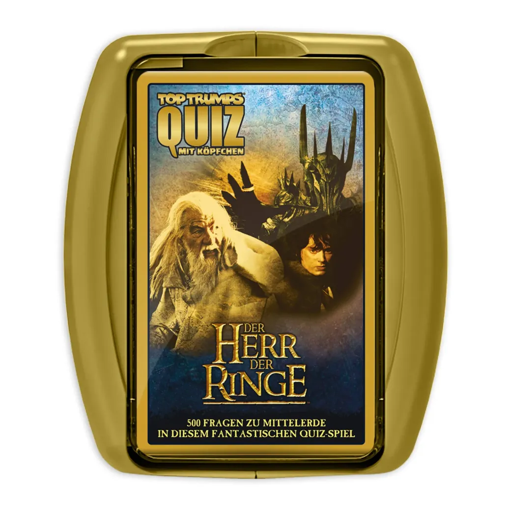 Herr der Ringe Kartenspiel Quiz in Metallbox *Deutsche Version*