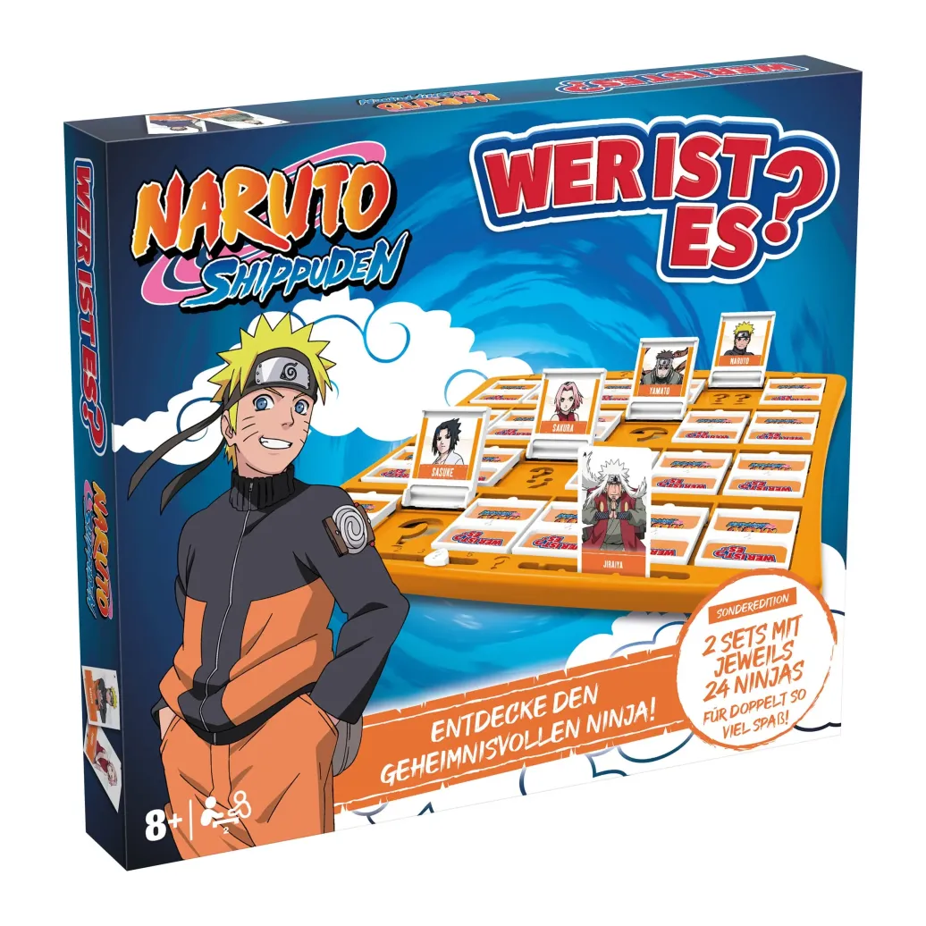 Naruto Brettspiel Wer ist es Berühmte Gebäude  *Deutsche Version*