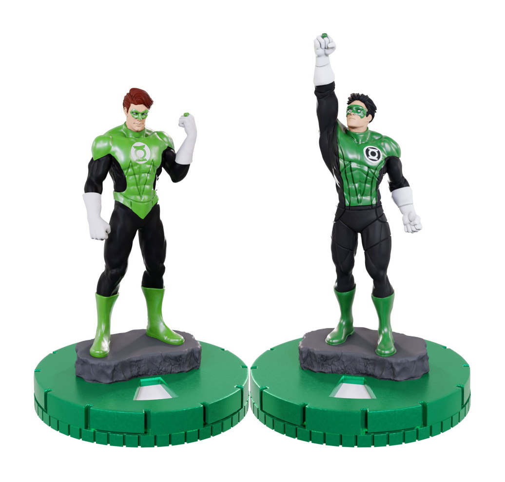 DC Comics HeroClix: Lantern Legacy Play at Home Kit - Hal Jordan und Kyle Rayner 