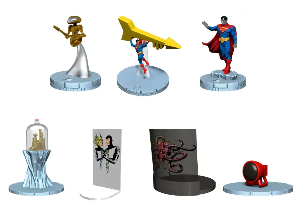 DC Comics Wizkids HeroClix Iconix Minifiguren Fortress of Solitude Vol 1 13 cm