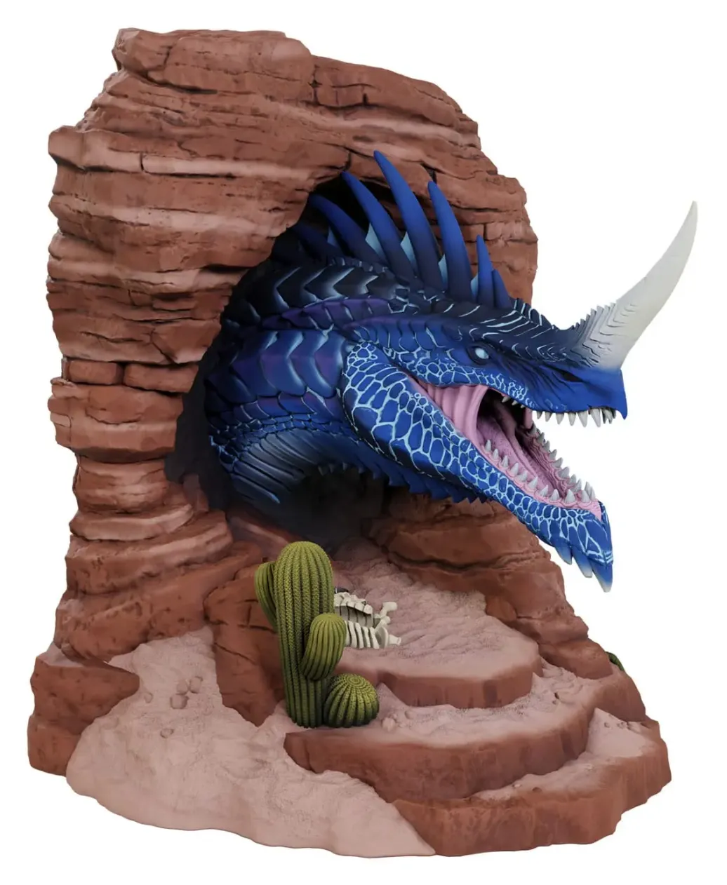Dungeons & Dragons Buchstützen Blue Dragon 17 cm 