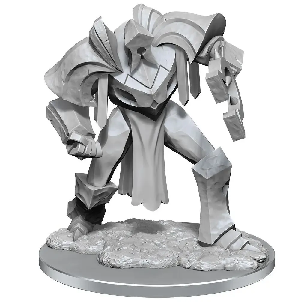 Critical Role Miniaturen unbemalt Mage Hunter Golem Umkarton (2)