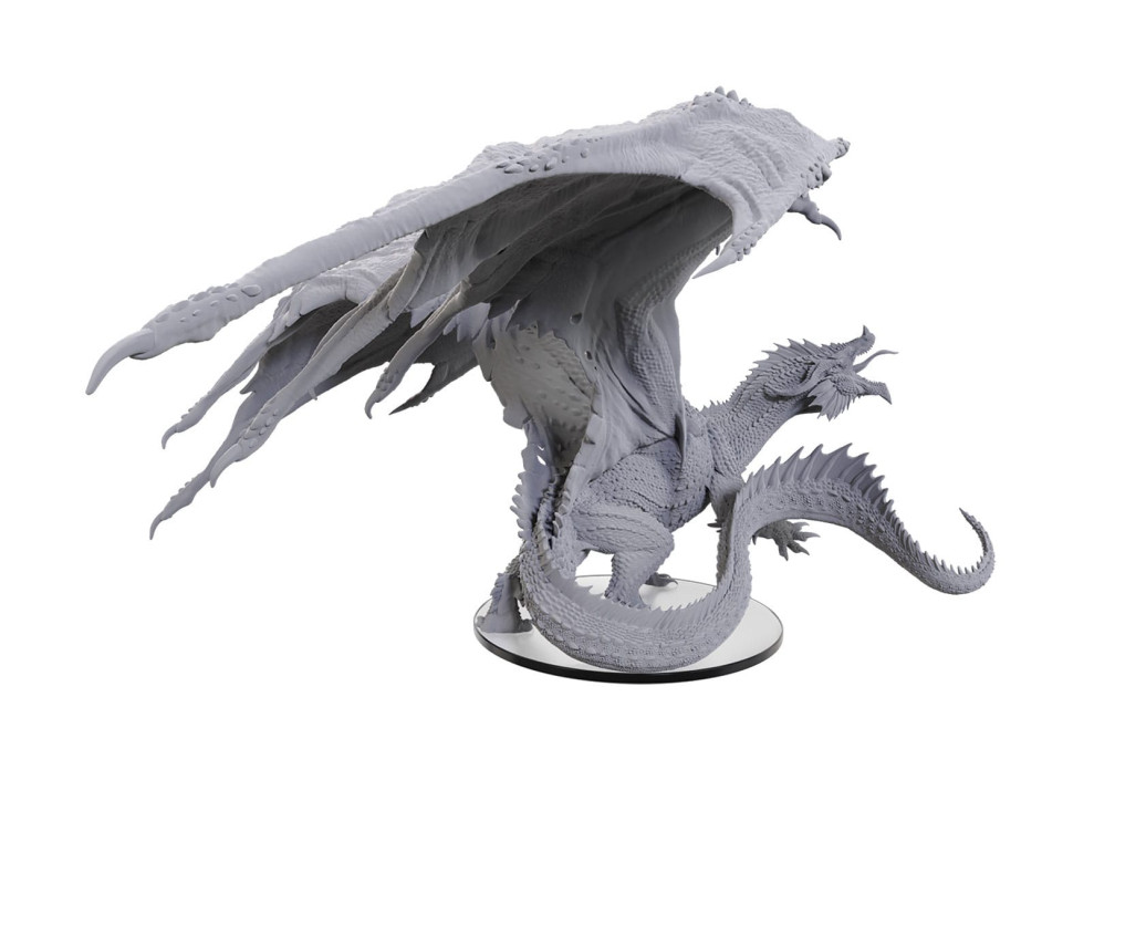 D&D Nolzur's Marvelous Miniatures Miniatur unbemalt Adult Red Dragon Tyrant 18 cm 