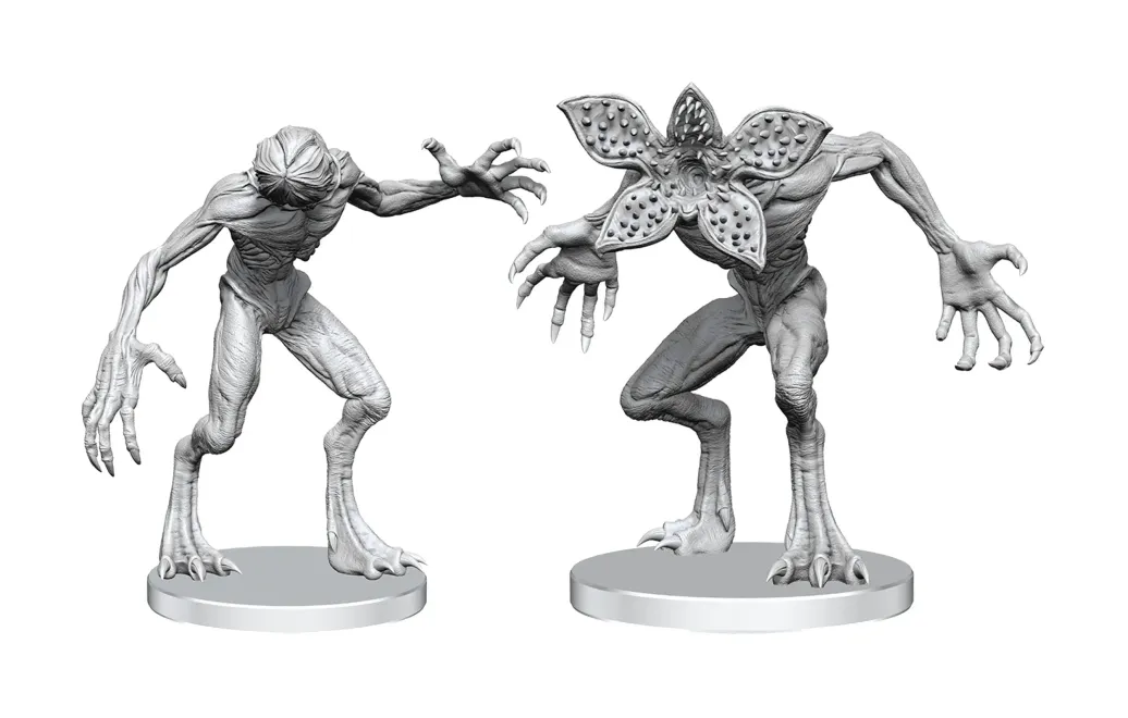 Stranger Things Miniaturen unbemalt Demogorgons